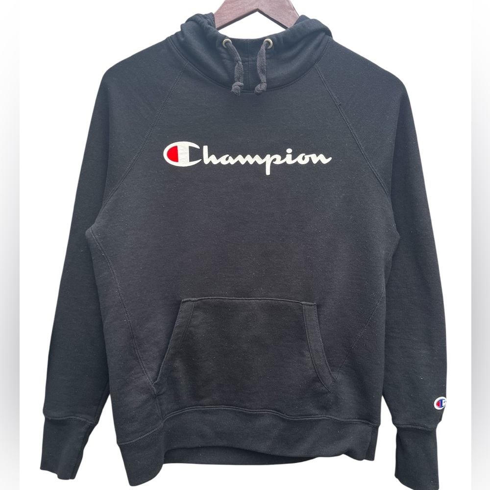 Champion Authentic Athleticwear Men’s Unisex Hoodie Activewear Black Size Small